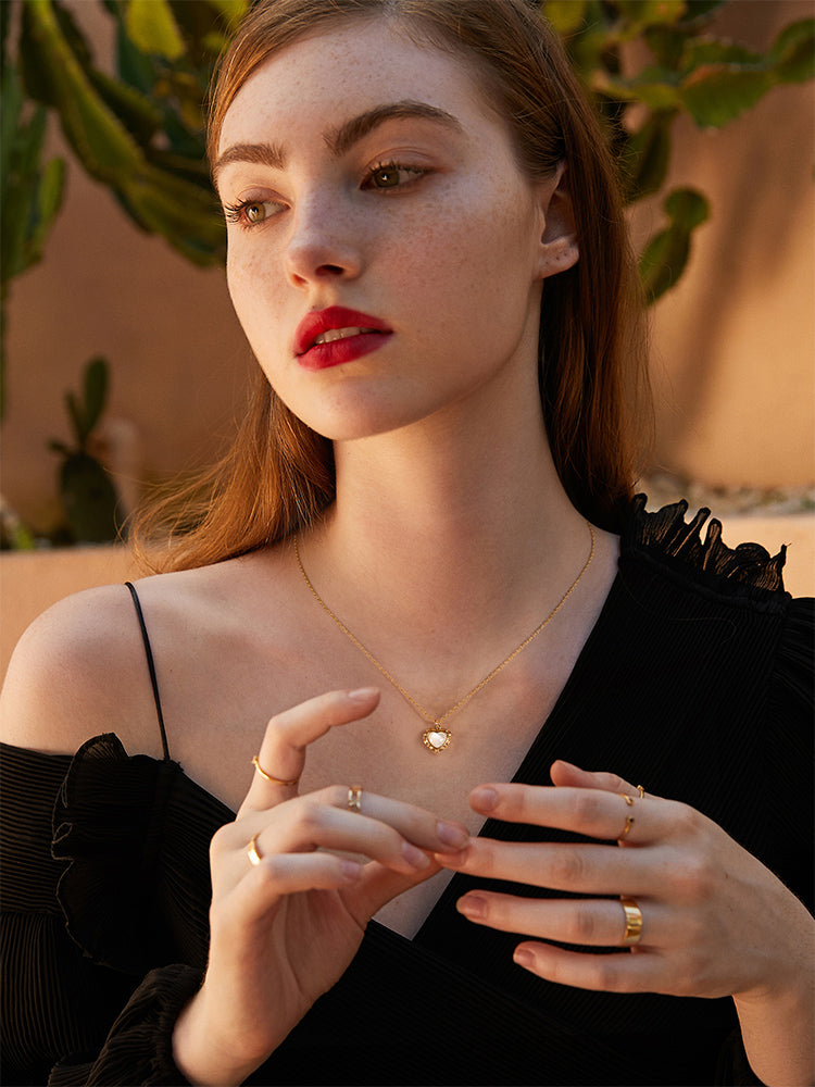 exquisite jewellery heart pendant necklace