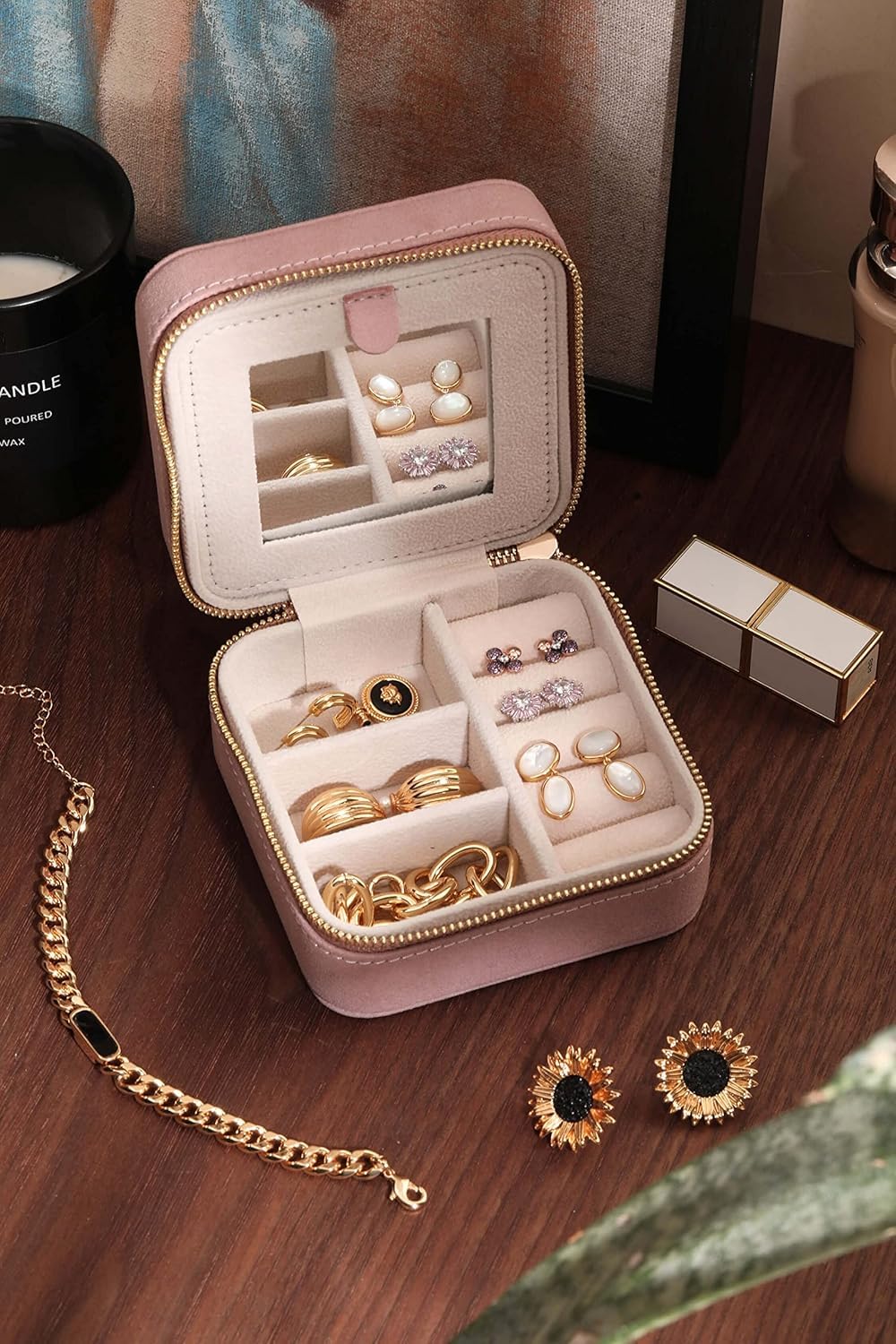 S.Leaf A must-have jewelry box for women's travel