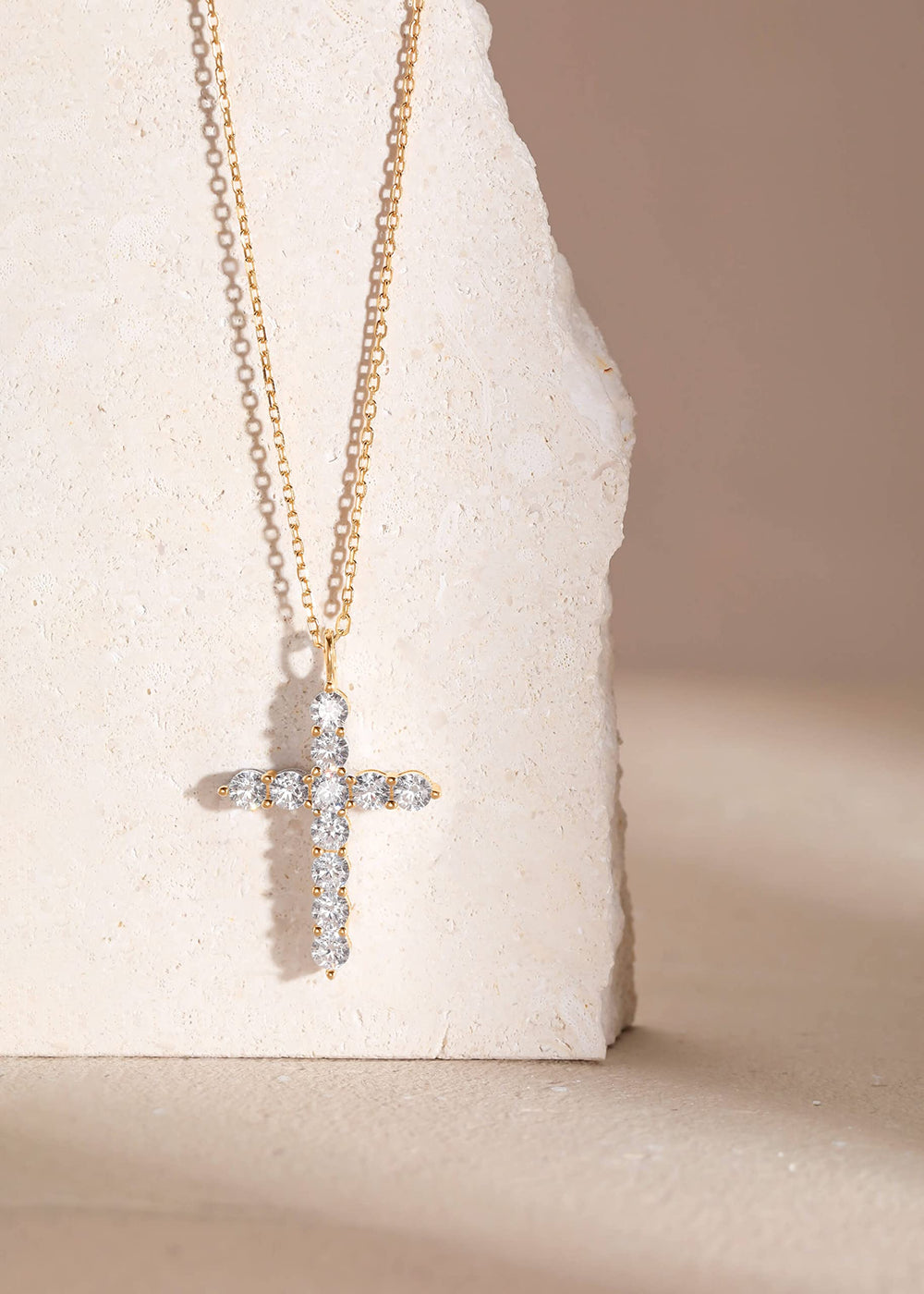 925 Sterling Silver Small Cross Necklace