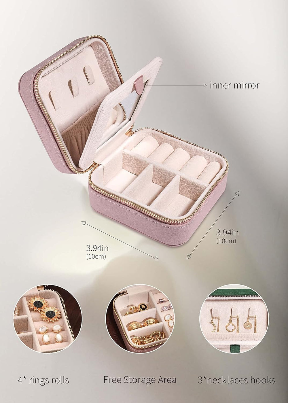 S.Leaf A must-have jewelry box for women's travel