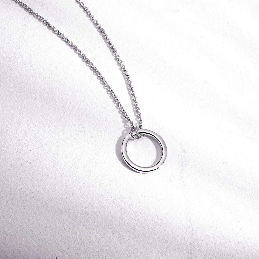 Karma Open Circle Necklace