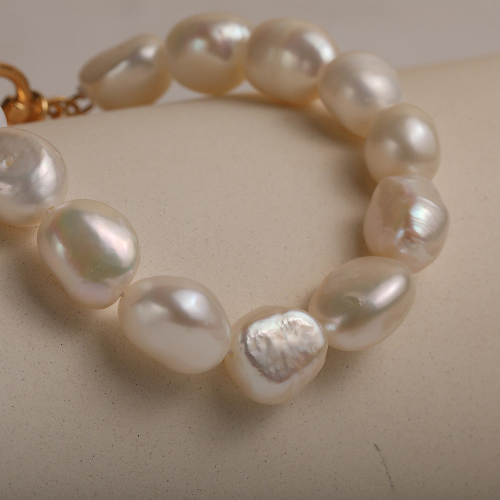 SLeaf Vintage Elegant Baroque Pearl Bracelets Fashion Jewelry