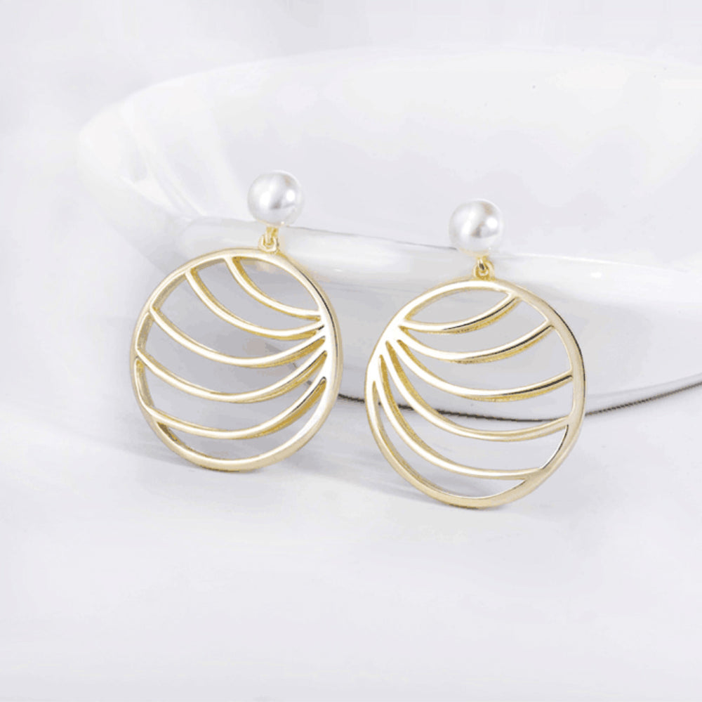 palm leaf drop earrings gift ideas