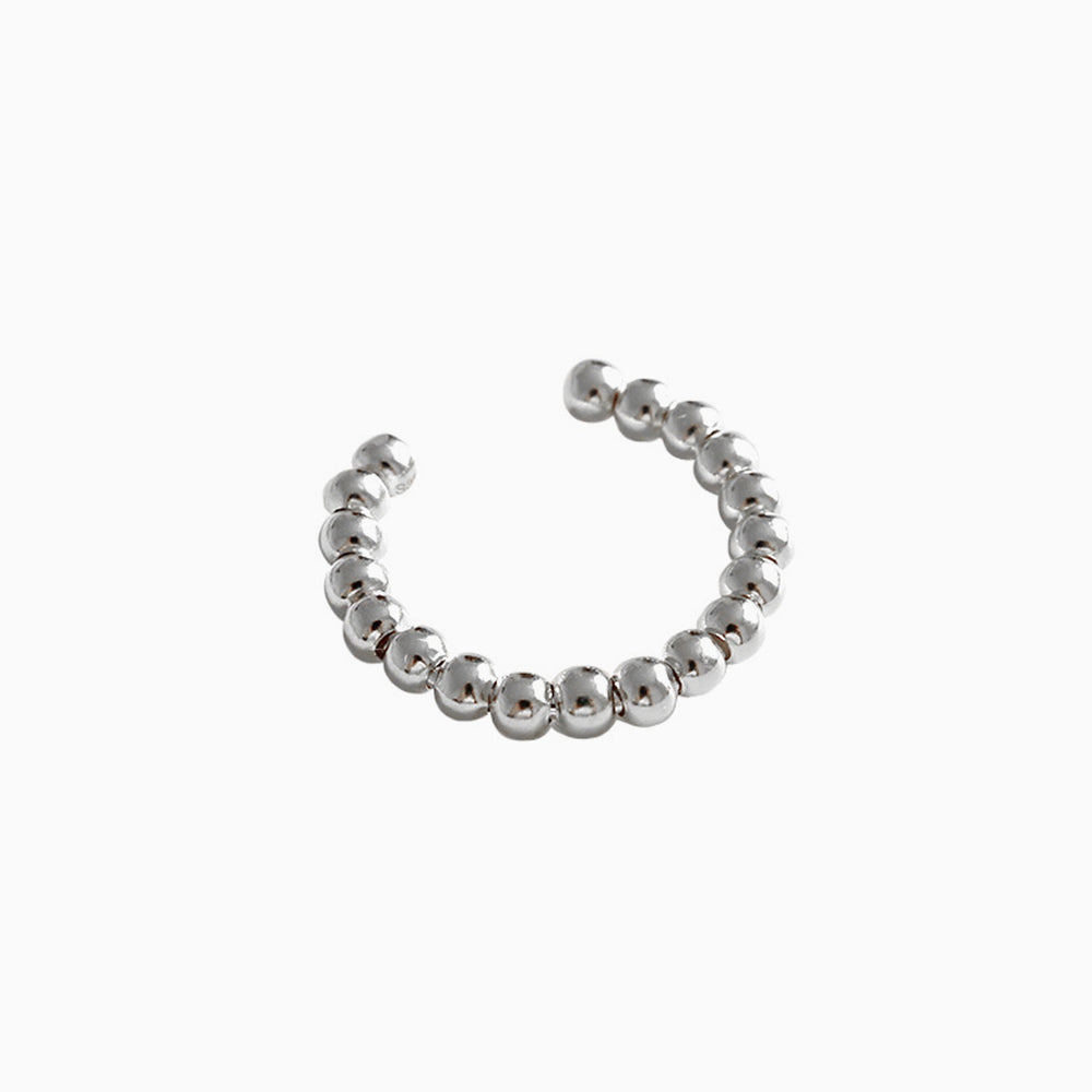 Adjustable Minimalist Beaded Ring for women